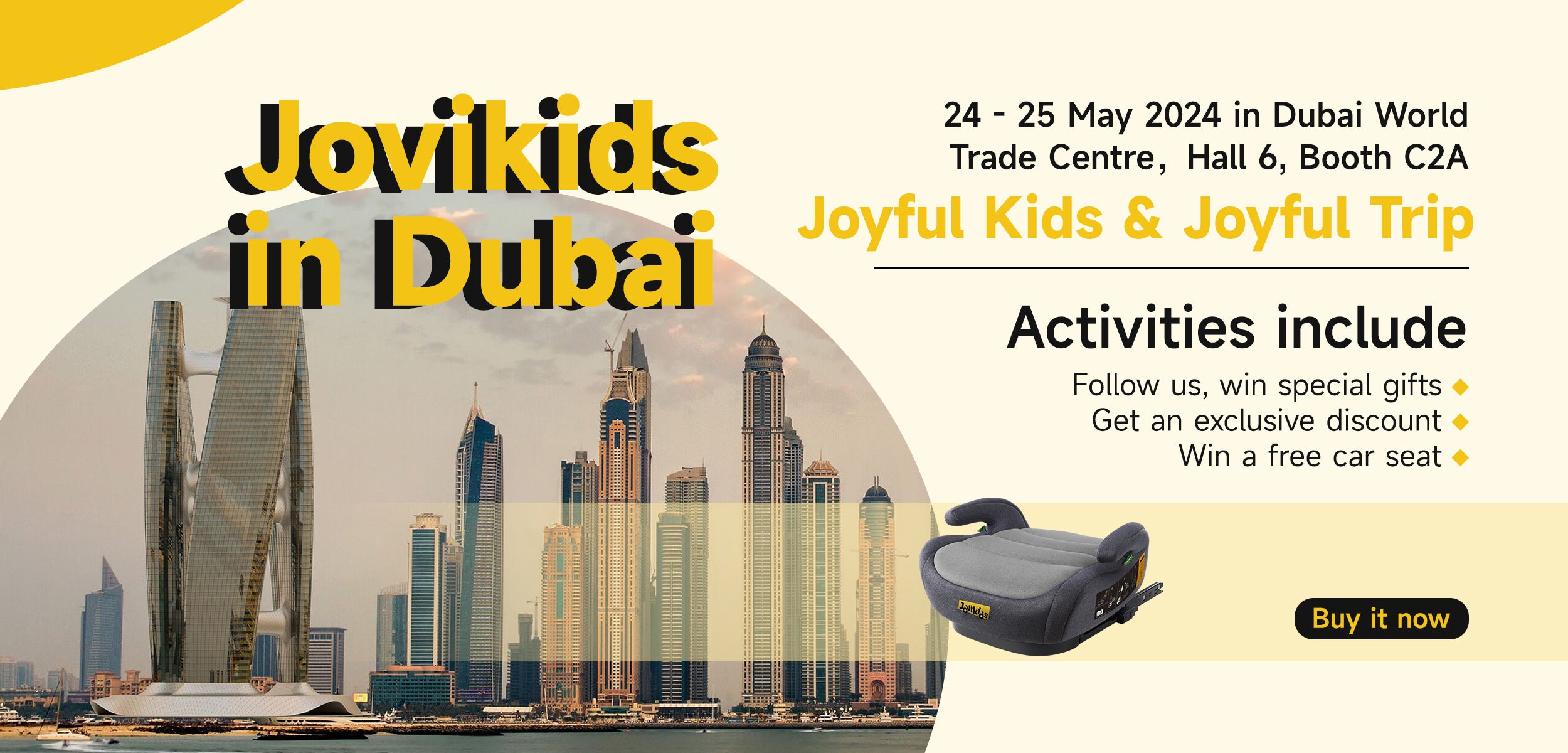 Discover the Future of Child Safety: Join JOVIKIDS at The Baby Expo 2024 in Dubai!