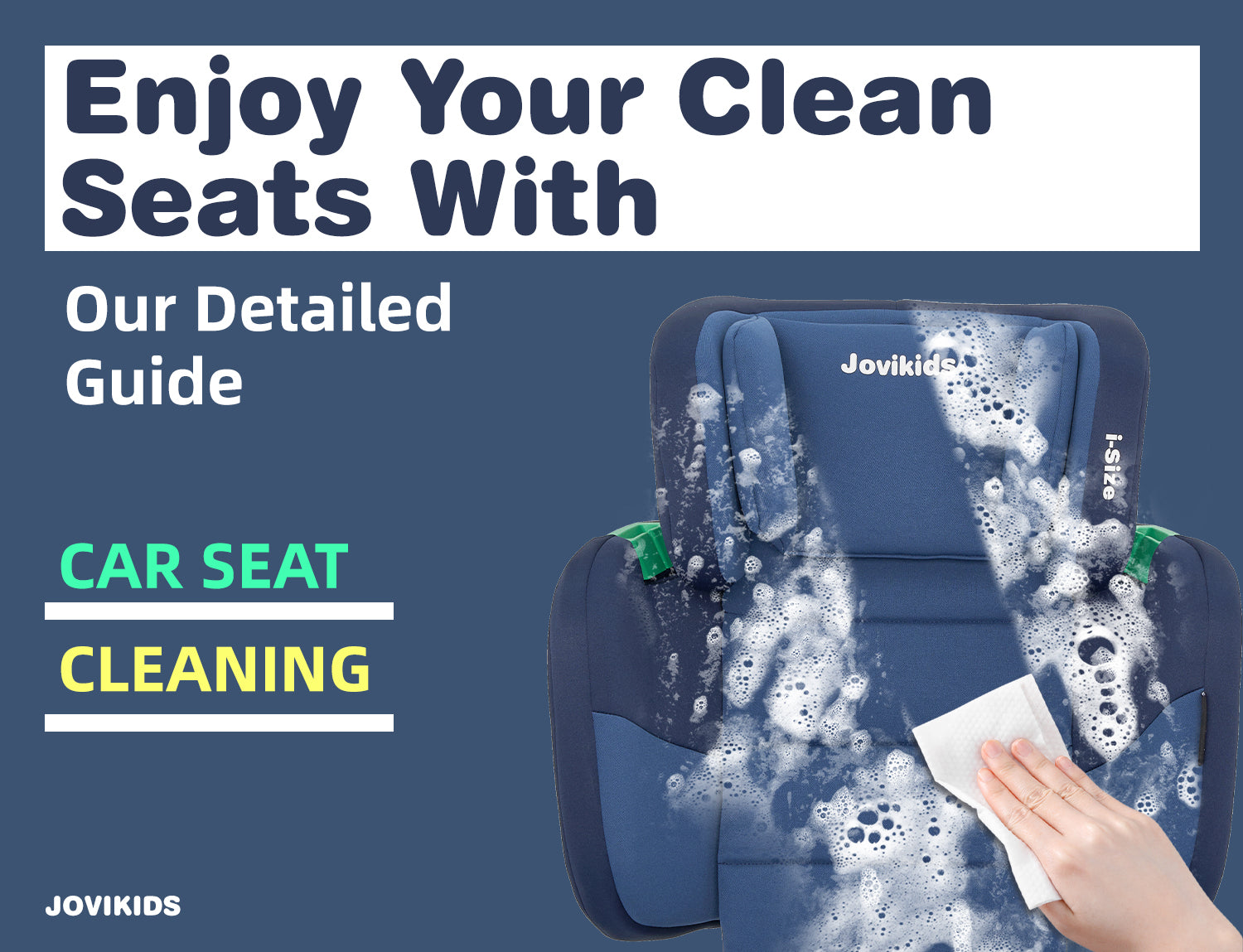 Expert Cleaning Tips to Keep Your JOVIKIDS Car Seats Spotless