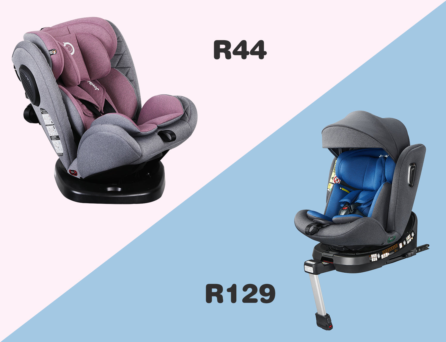 What is the difference between R44 and R129 ?