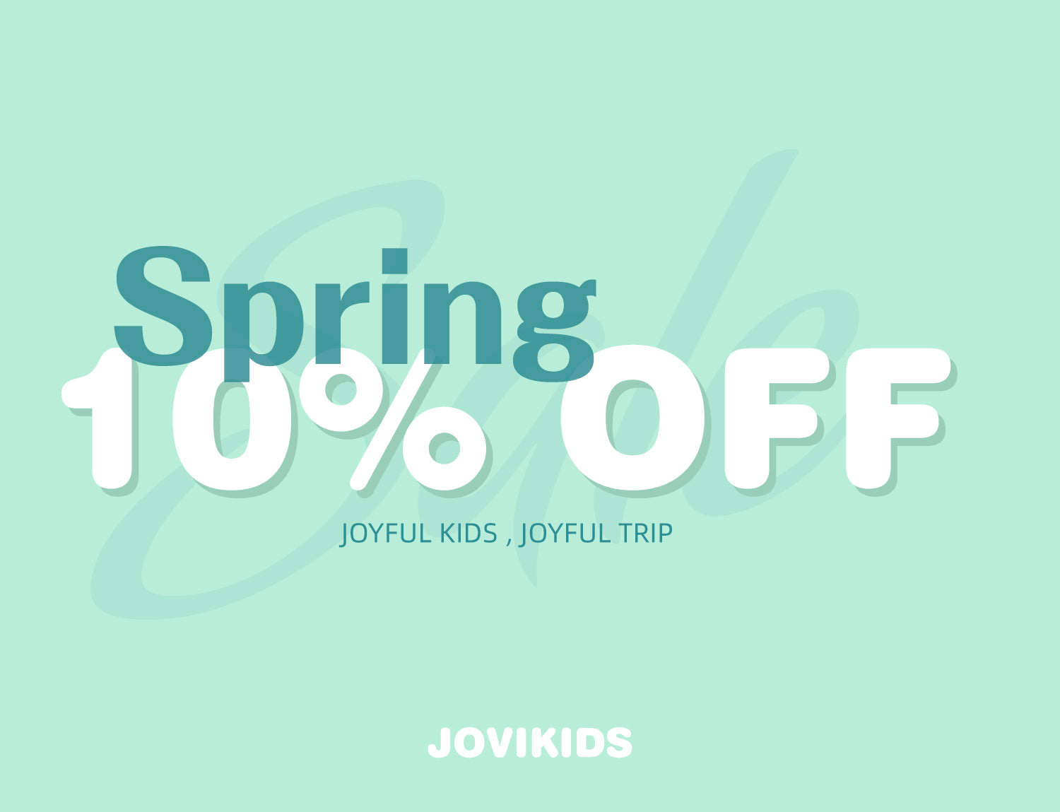 Exciting Spring Promotions Await You at JOVIKIDS!
