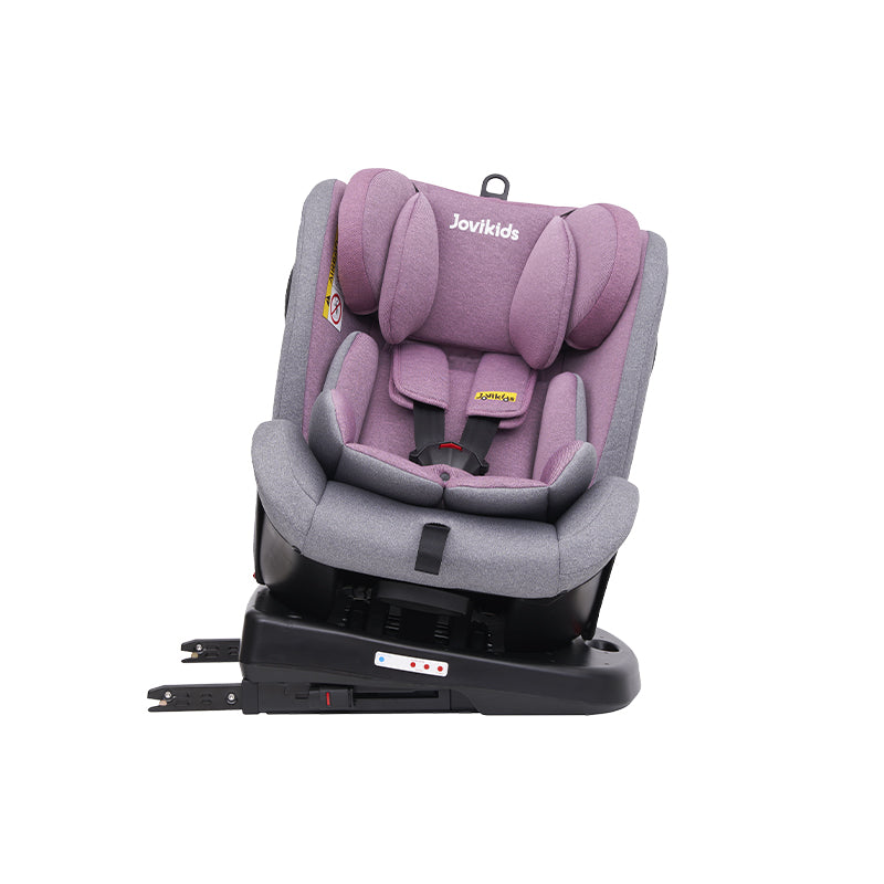 Isofix مع حبل علوي، مقعد سيارة دوار 360 درجة أزرق، المجموعة 0/1/2/3، عمر 0-12 سنة