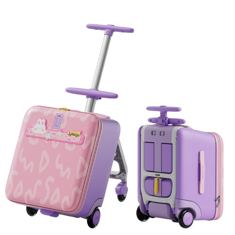 Jovikids 32L 3-in-1 Children's Ride-on Suitcase Pink