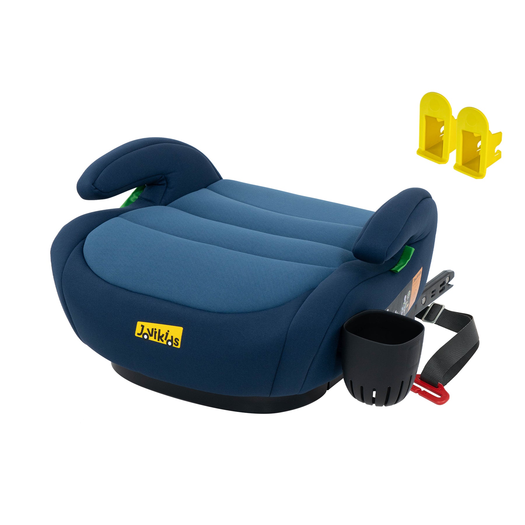 Jovikids OHHO+ Portable Booster with Cup Holder 125-150cm Blue