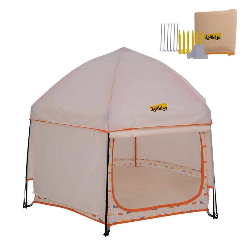 Jovikids Pop-Up Foldable Play Tent with Carry Bag Orange