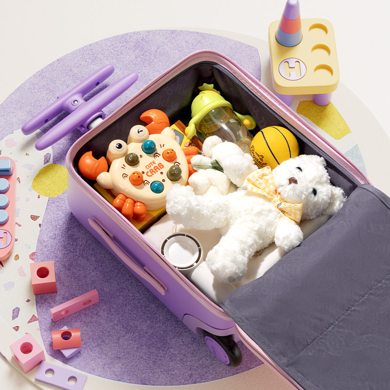 Jovikids 32L 3-in-1 Children's Ride-on Suitcase Pink