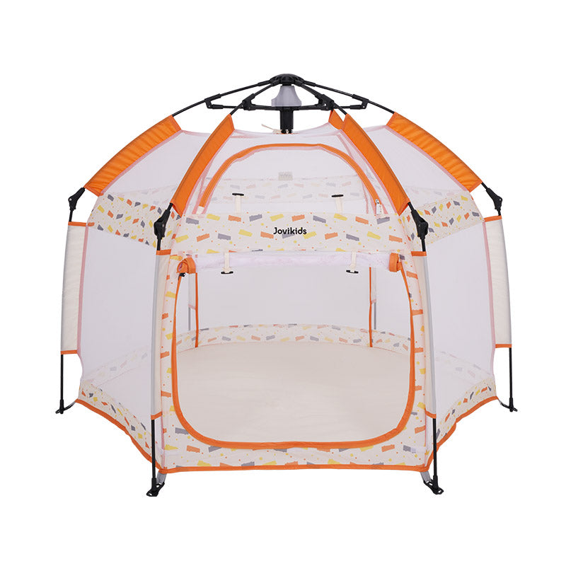 Jovikids Pop-Up Foldable Play Tent with Carry Bag Orange