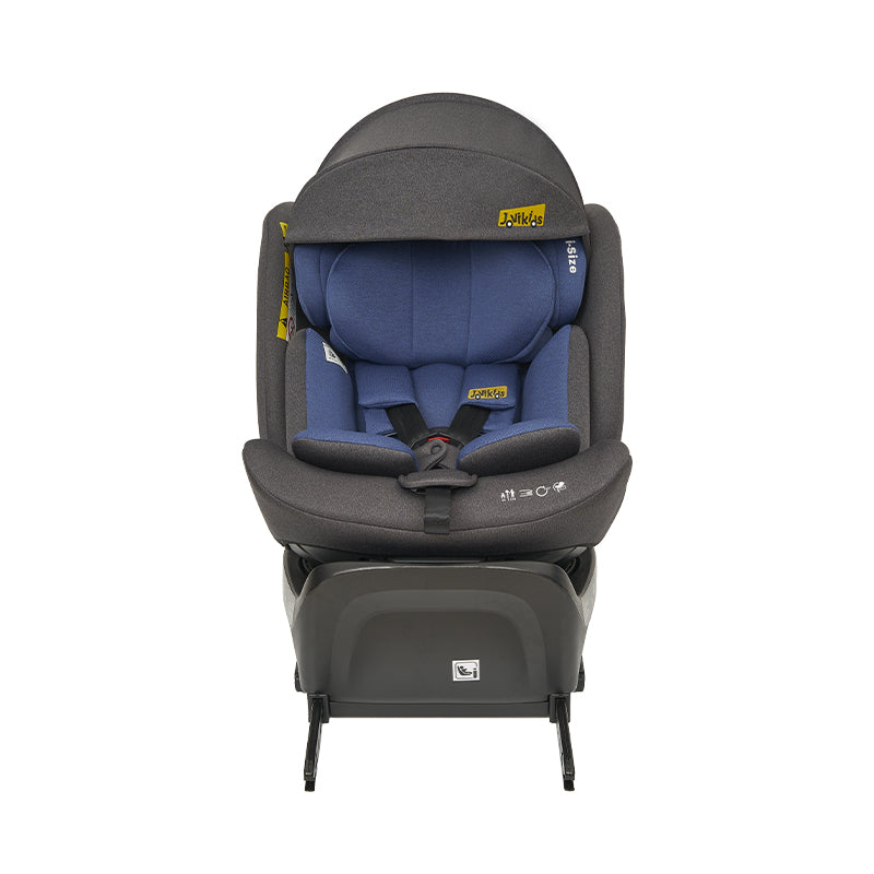Seggiolino auto Jovikids Ranger i-Size girevole a 360° 40-150 cm Blu
