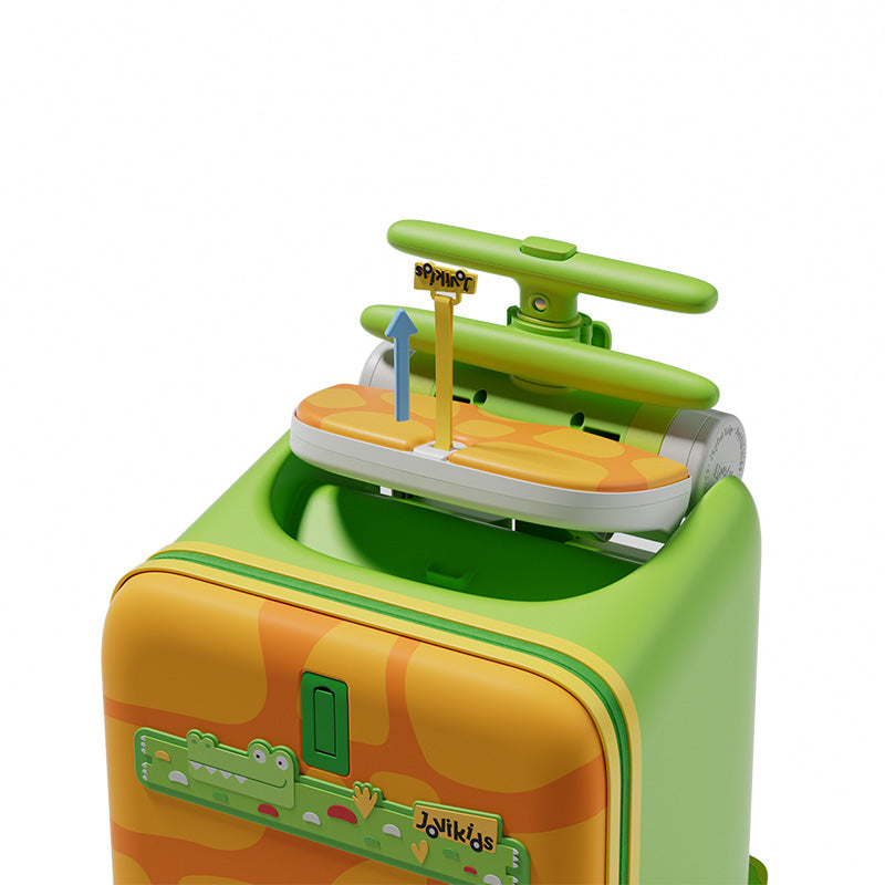 Jovikids 32L 3-in-1 Children's Ride-on Suitcase Green