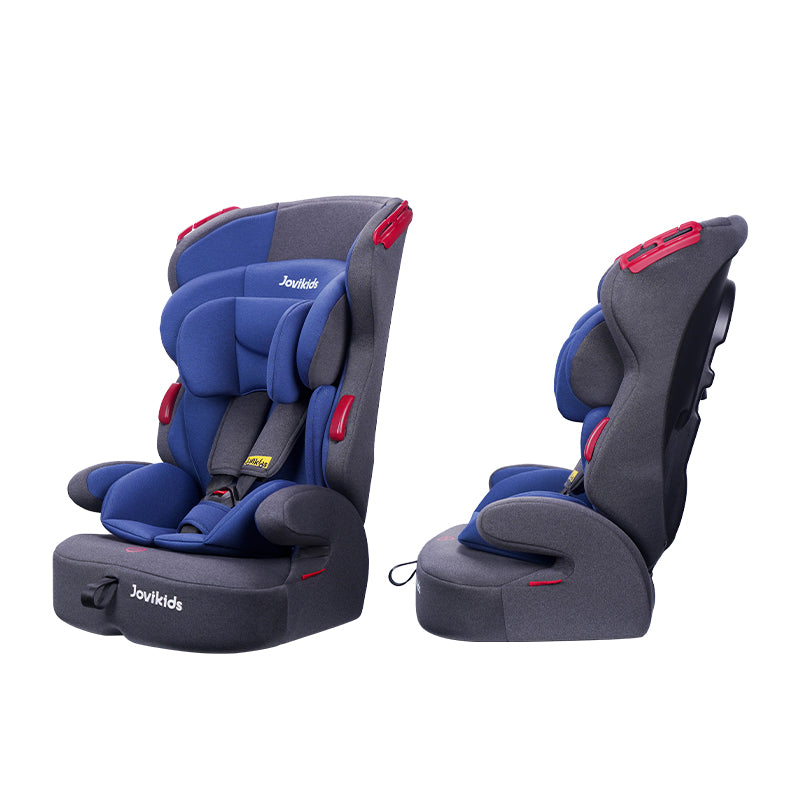 Isofix مع حبل علوي، مقعد سيارة دوار 360 درجة أزرق، المجموعة 0/1/2/3، عمر 0-12 سنة