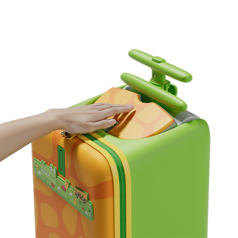 Jovikids 32L 3-in-1 Children's Ride-on Suitcase Green