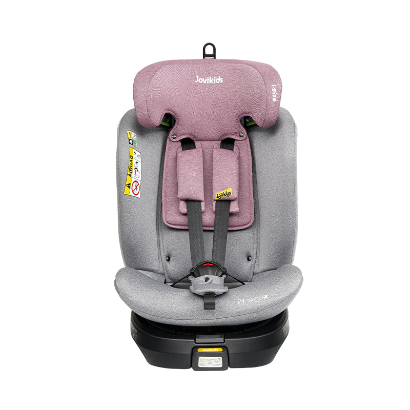 Jovikids Ranger Siège Auto Pivotant à 360° i-Size 40-150 cm Rose