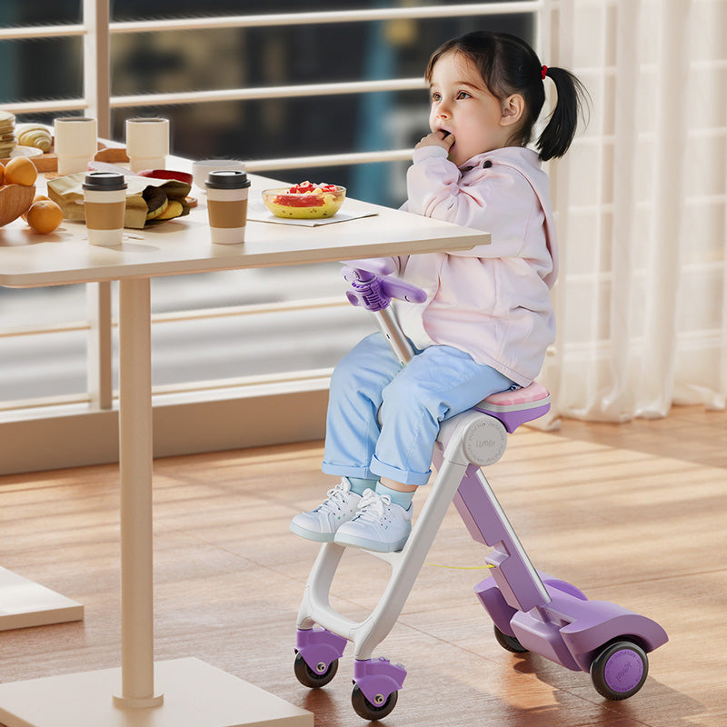 Jovikids 32L 3-in-1 Children's Ride-on Suitcase Pink