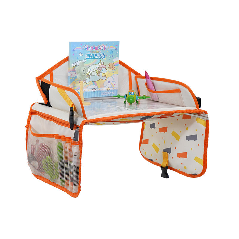 Jovikids Kids Car Travel Tray Table Orange