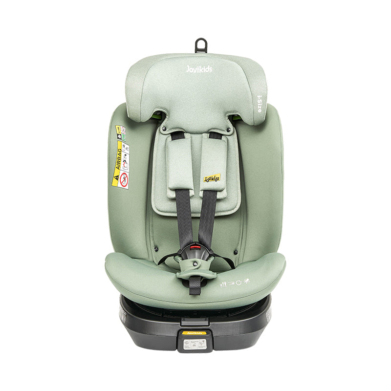 Jovikids Ranger 360° drehbarer i-Size-Autositz 40-150 cm grün