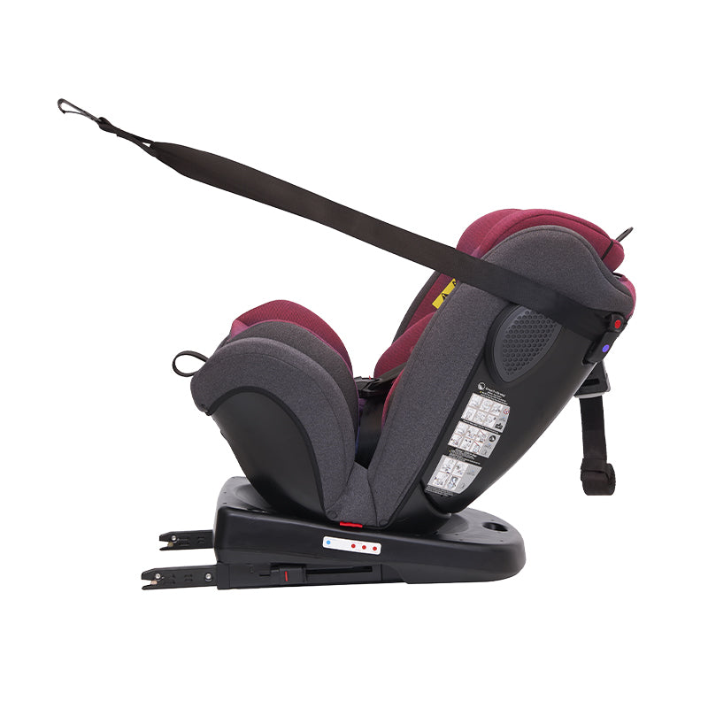 Angela 360° Swivel Car Seat 40-150cm Red