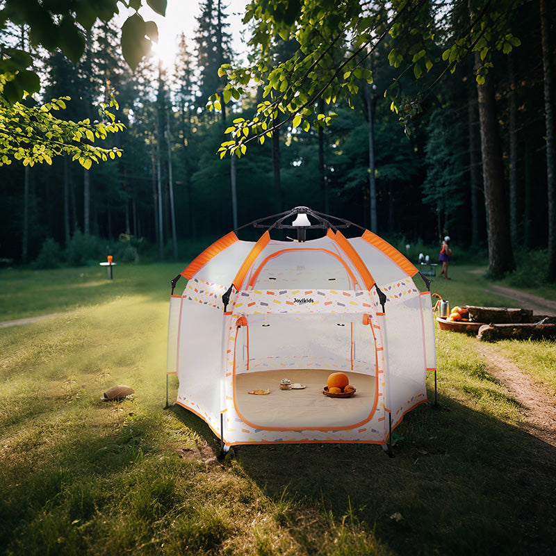 Jovikids Pop-Up Foldable Play Tent with Carry Bag Orange
