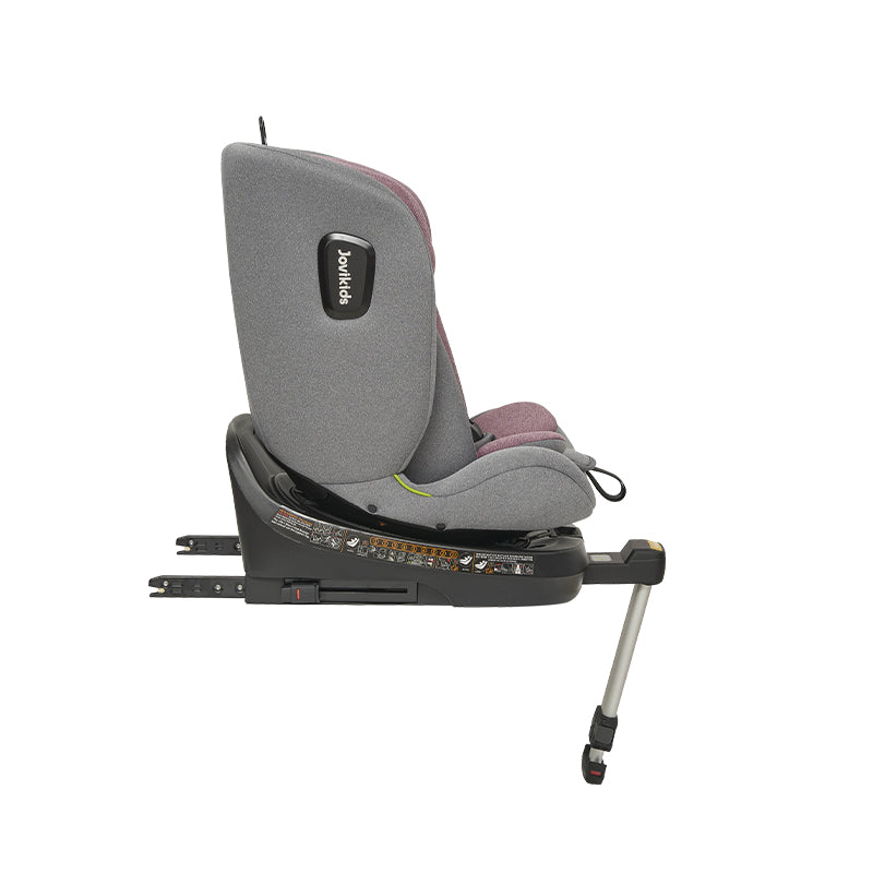 Jovikids Ranger Siège Auto Pivotant à 360° i-Size 40-150 cm Rose