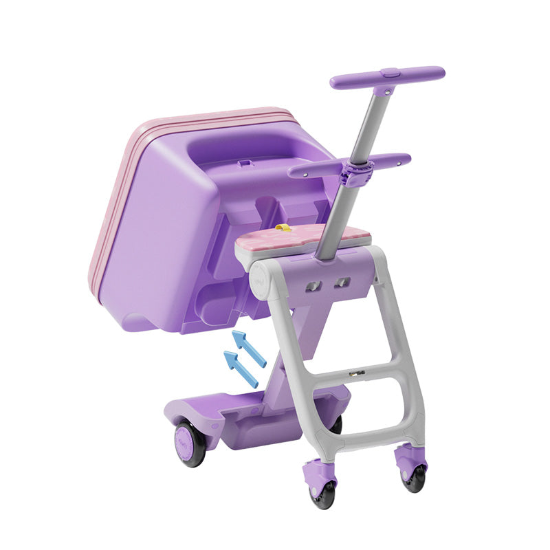 Jovikids 32L 3-in-1 Children's Ride-on Suitcase Pink