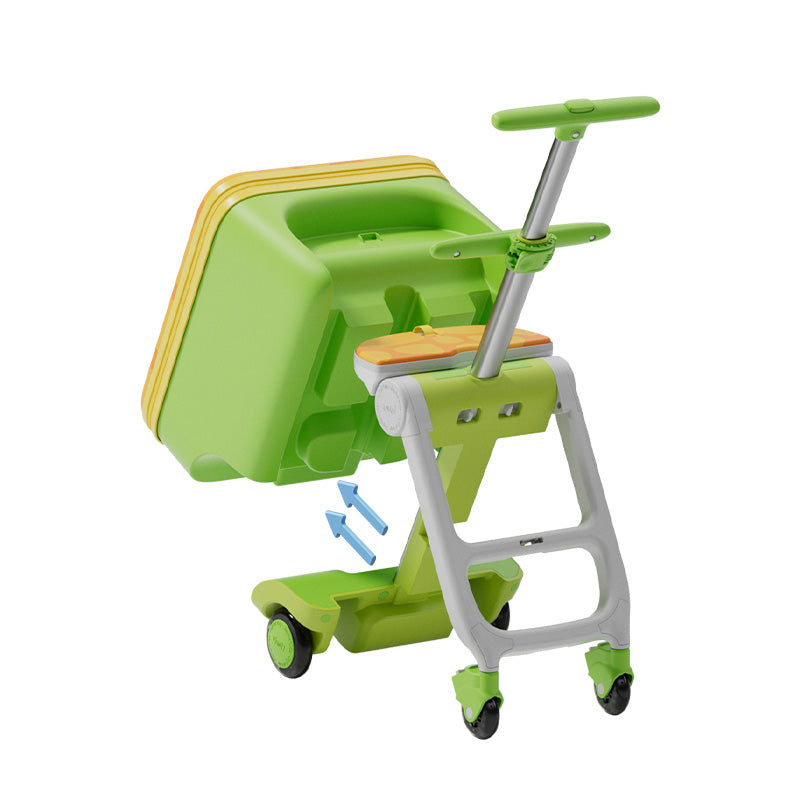 Jovikids 32L 3-in-1 Children's Ride-on Suitcase Green