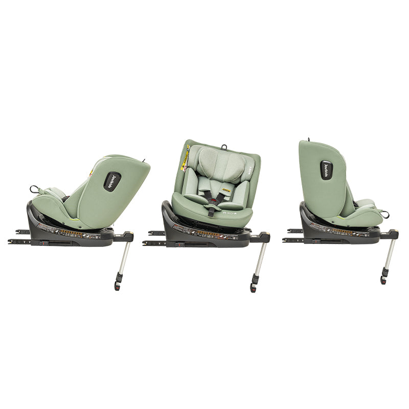 Jovikids Ranger 360° drehbarer i-Size-Autositz 40-150 cm grün