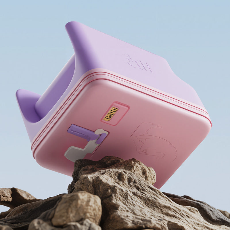 Jovikids 32L 3-in-1 Children's Ride-on Suitcase Pink