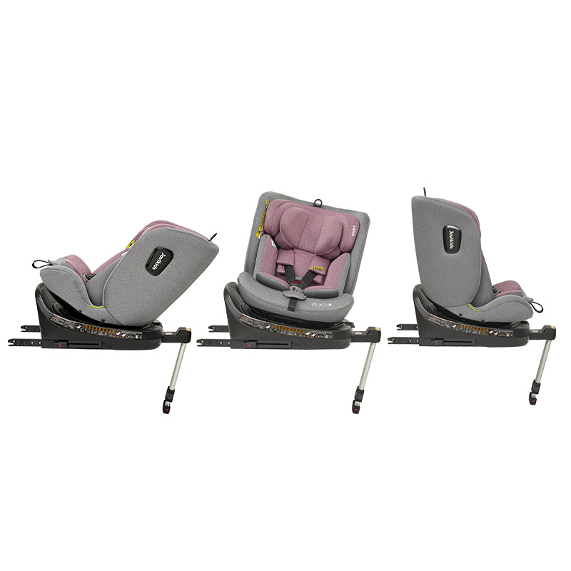 Jovikids Ranger Siège Auto Pivotant à 360° i-Size 40-150 cm Rose