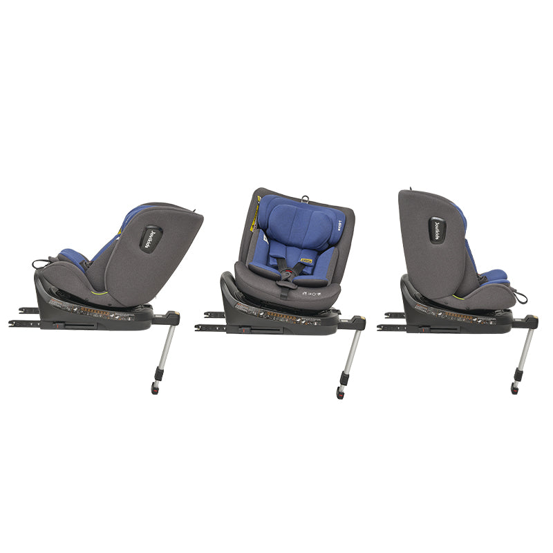 Seggiolino auto Jovikids Ranger i-Size girevole a 360° 40-150 cm Blu