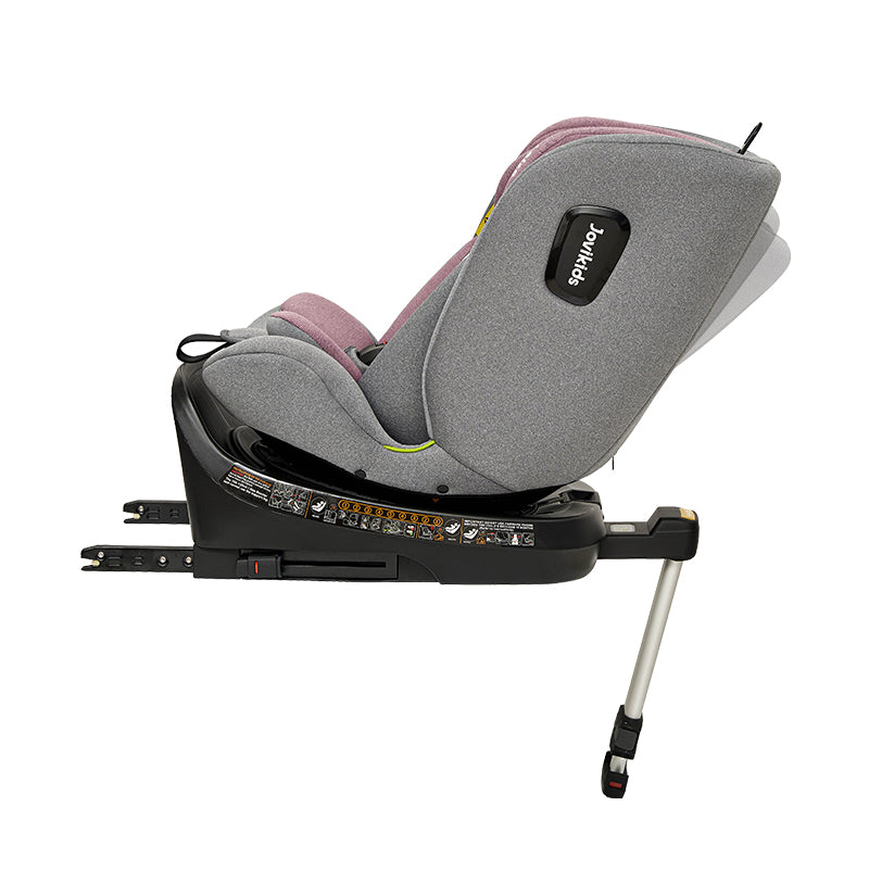 Jovikids Ranger Siège Auto Pivotant à 360° i-Size 40-150 cm Rose