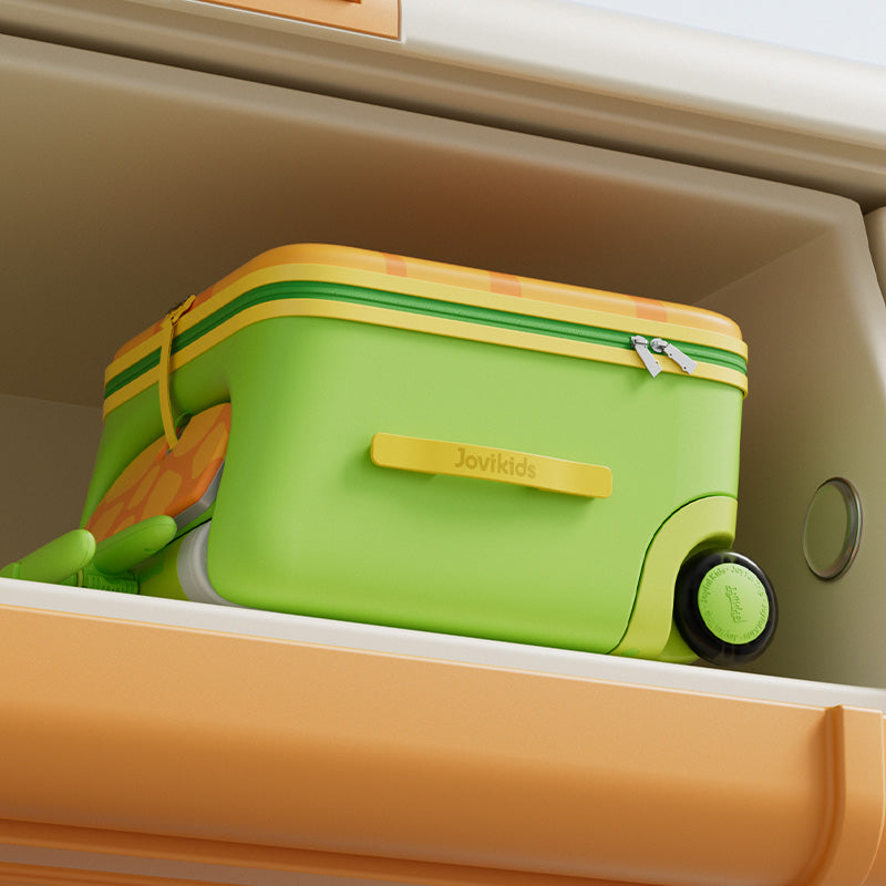 Jovikids 32L 3-in-1 Children's Ride-on Suitcase Green