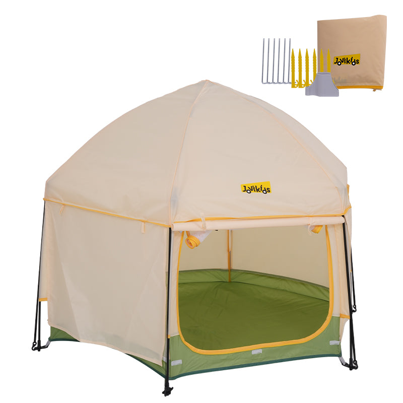 Jovikids Pop-Up Foldable Play Tent with Carry Bag Green