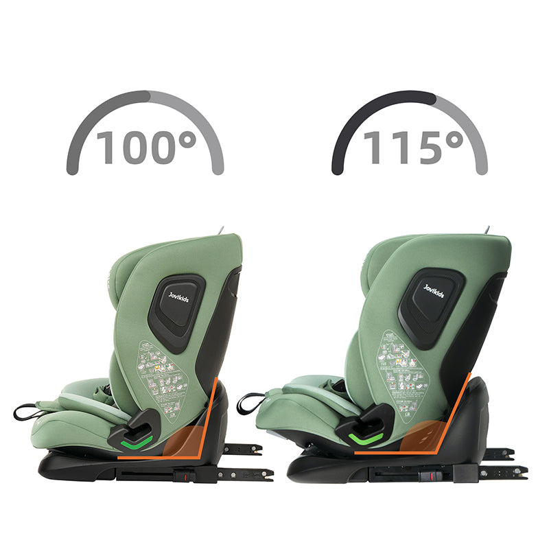 Jovikids CICI TT i-Size Child Seat 76-150cm Green
