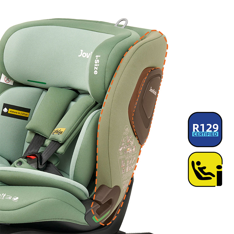 Jovikids CICI TT i-Size Child Seat 76-150cm Green