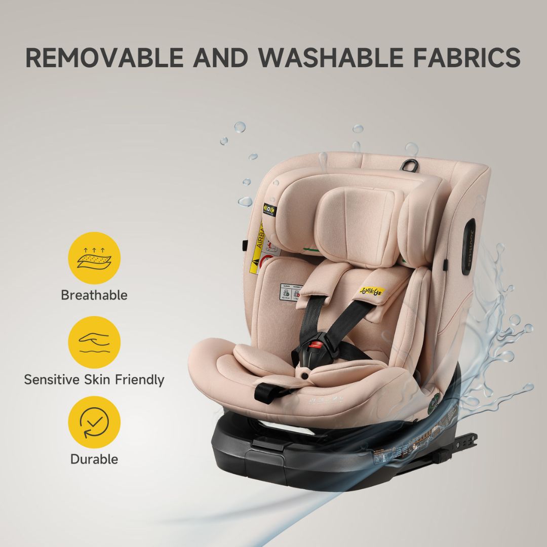 Jovikids Ranger TT 360° Rotating Car Seat i-Size, 40-150cm All-in-One 0-12 years