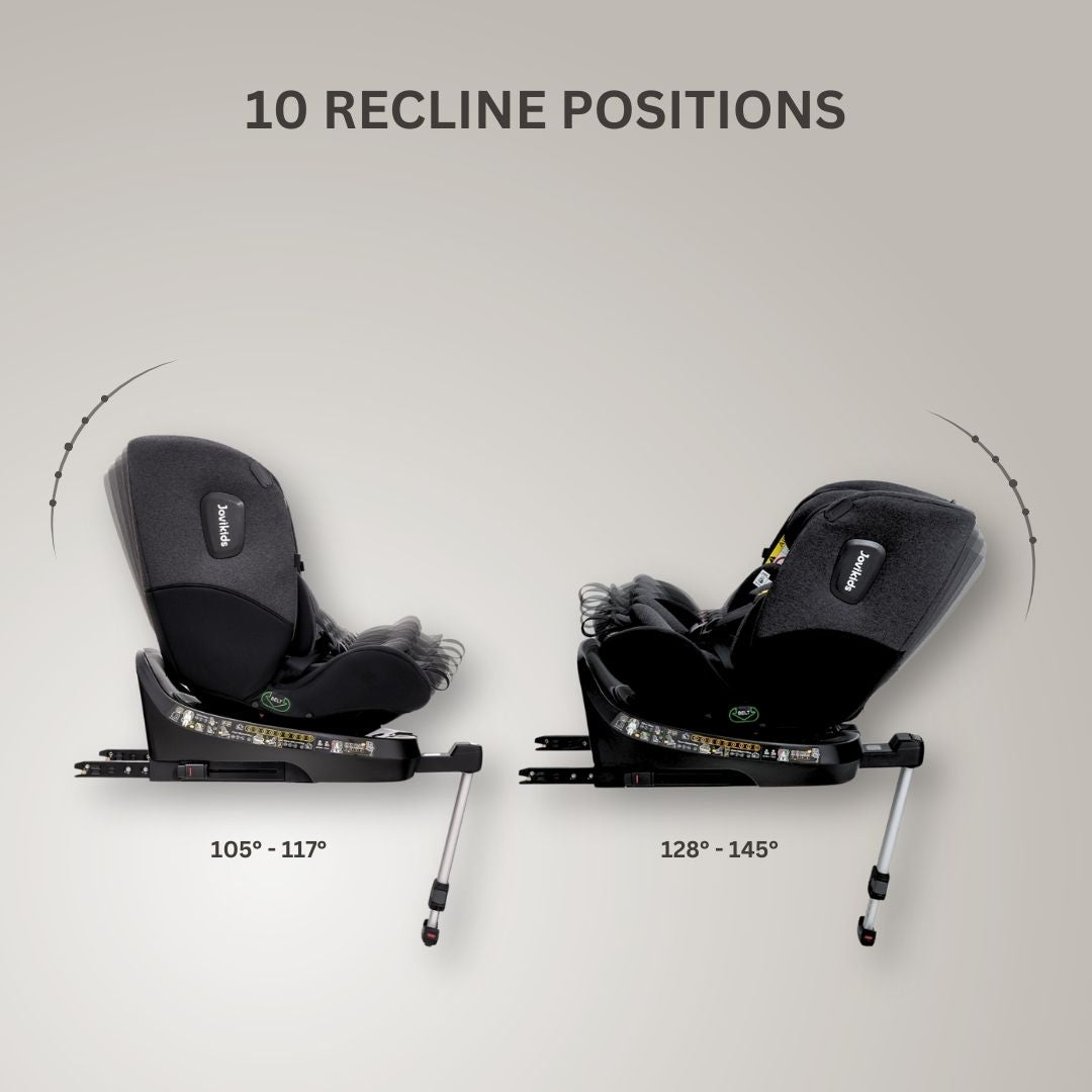 Jovikids Ranger 2 i-Size 360 Rotating Car Seat, 40-150cm All-in-One