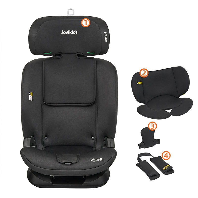 Jovikids CICI TT i-Size Child Seat 76-150cm