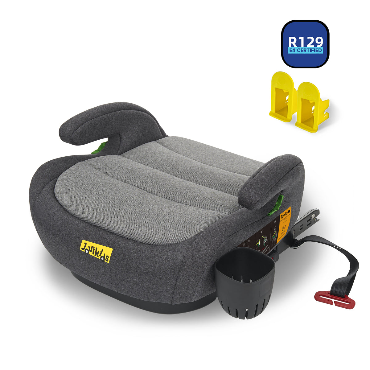Jovikids OHHO ISOFIX Car Booster Seat r,i-Size R129, 125–150 cm (6–12 Years)