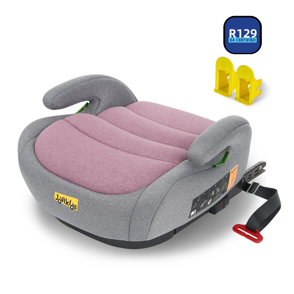 Jovikids OHHO ISOFIX Car Booster Seat r,i-Size R129, 125–150 cm (6–12 Years)