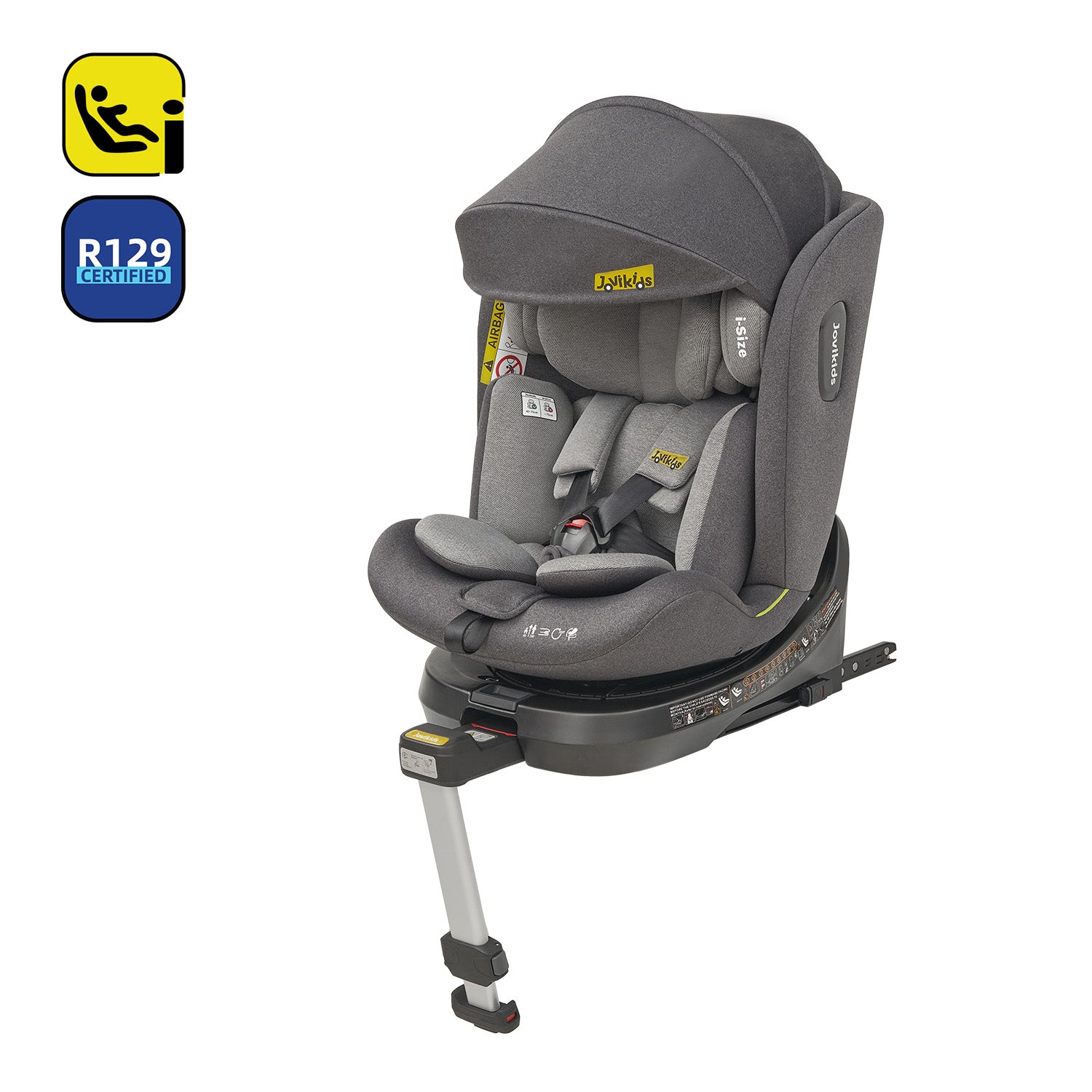 Jovikids Silla de coche Ranger Giratoria 360° i-Size 40-150cm