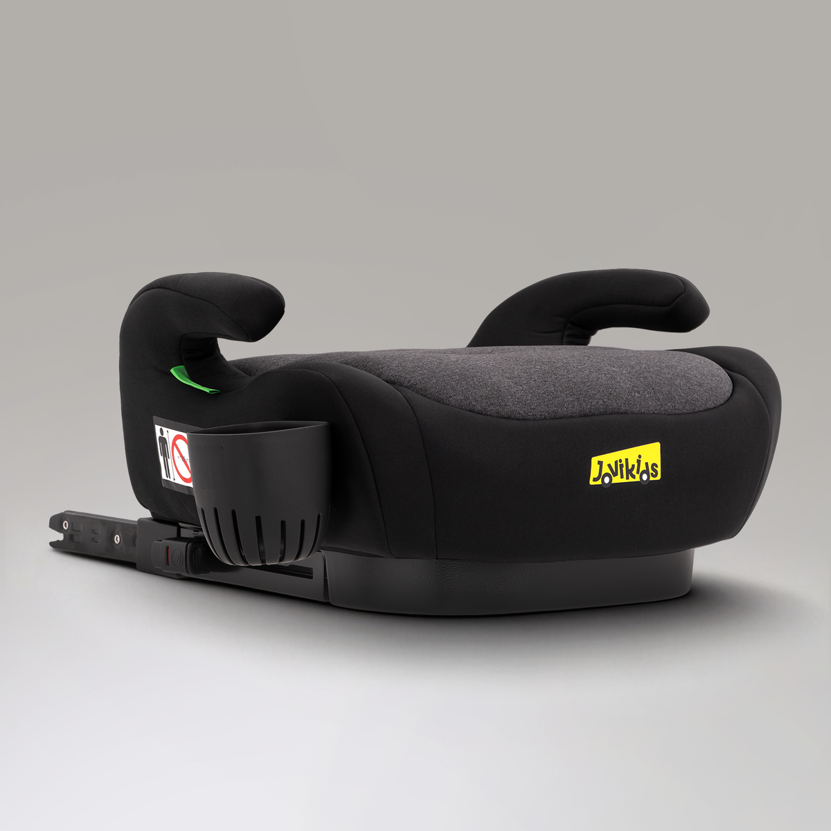 Jovikids OHHO+ ISOFIX Car Booster Seat with Cup Holder, i-Size R129, 125–150 cm (6–12 Years)