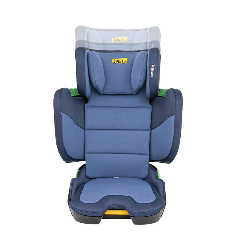 Jovikids Rober Booster con spoiler portatile i-Size 100-150 cm Blu