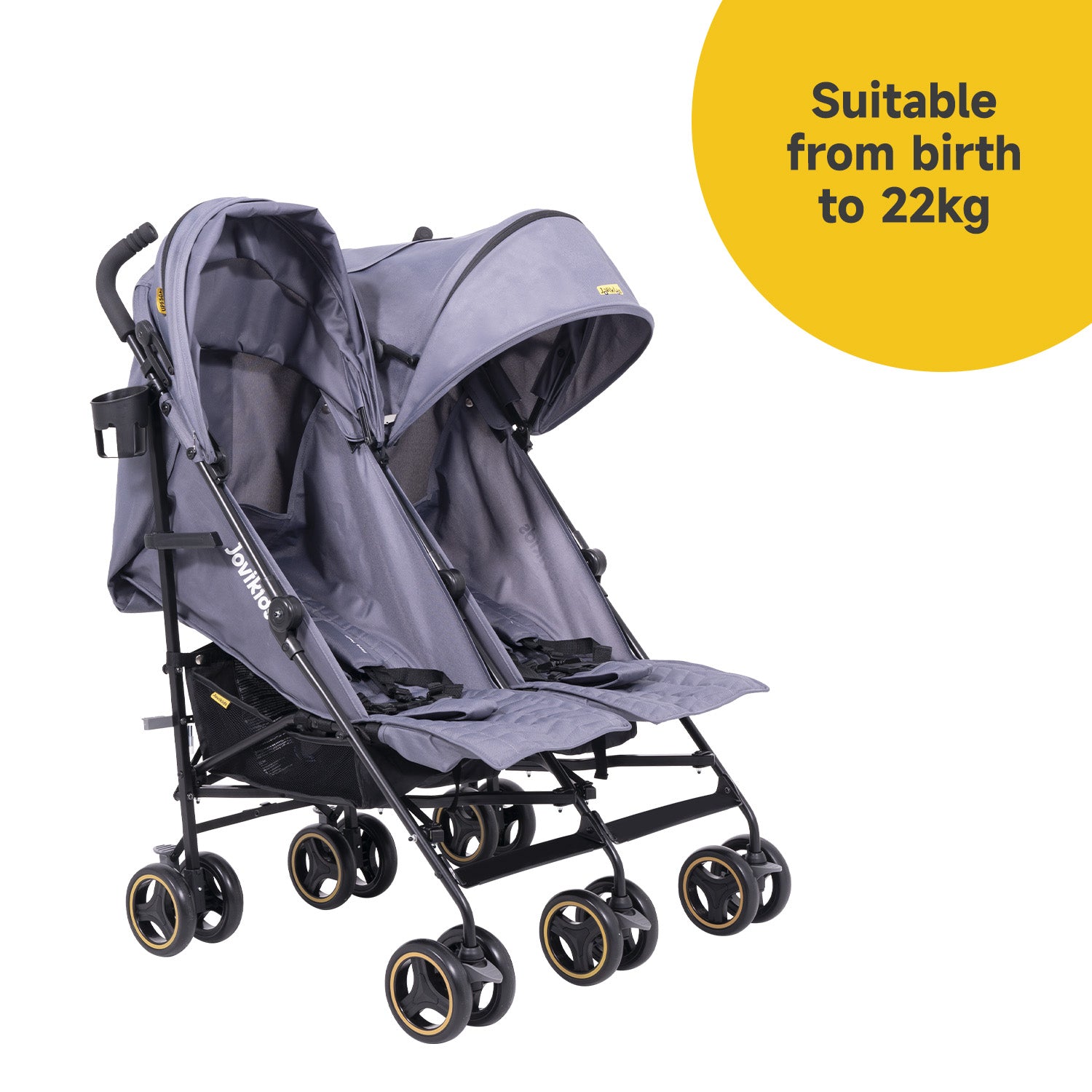 Seggiolino per bambini Jovikids CICI TT i-Size 76-150 cm Blu