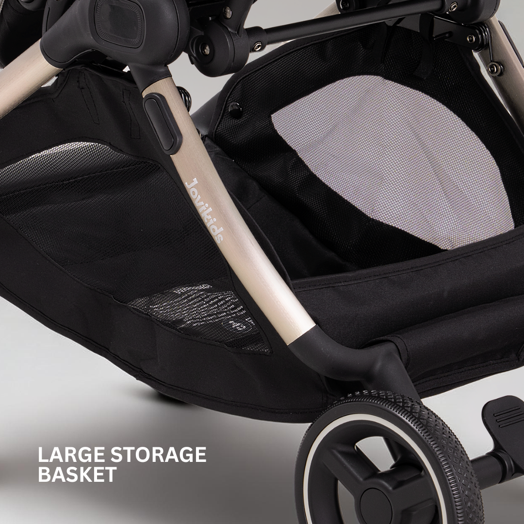 Jovikids Ayla Compact Travel Stroller – Lightweight One-Hand Fold