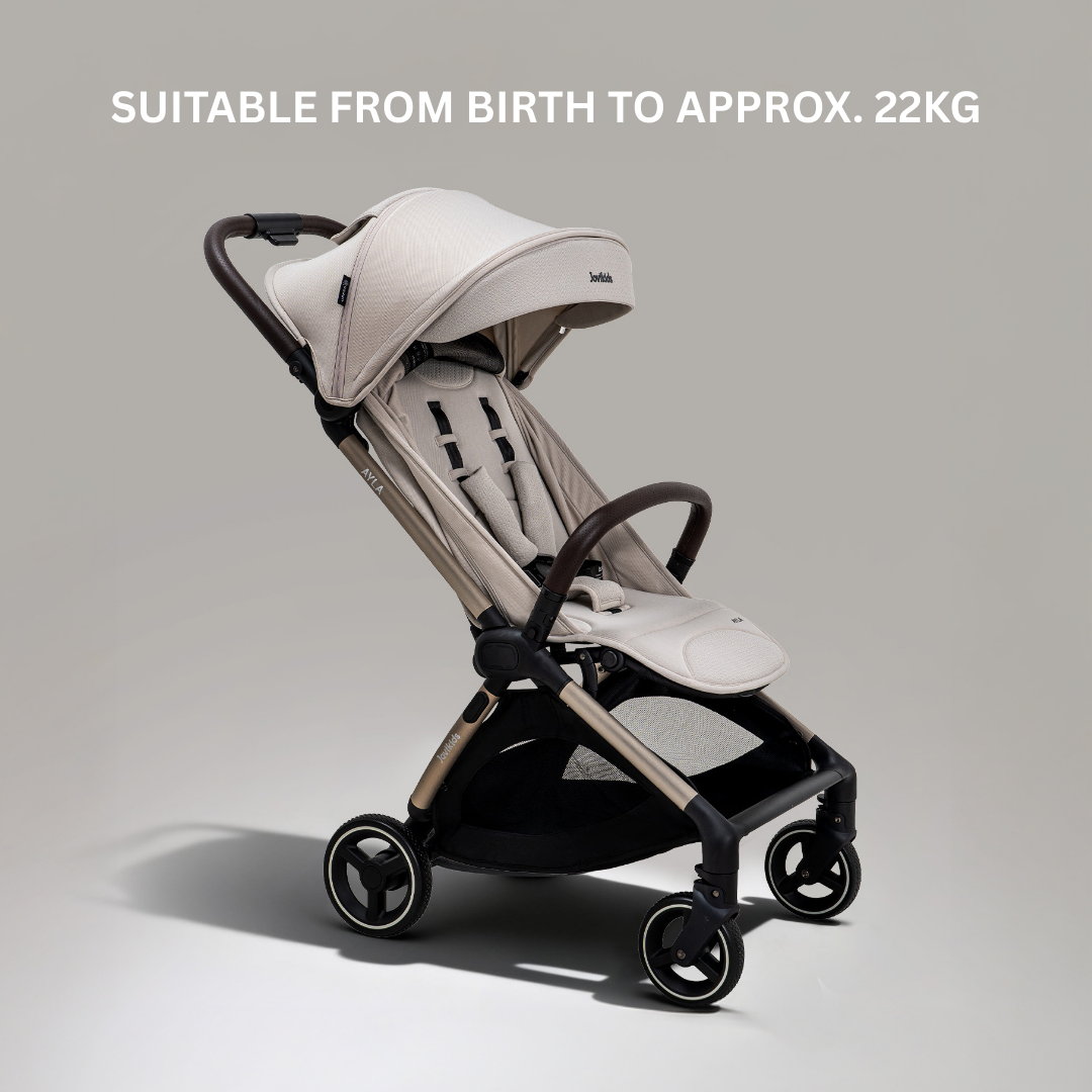 Jovikids Ayla Compact Travel Stroller – Lightweight One-Hand Fold