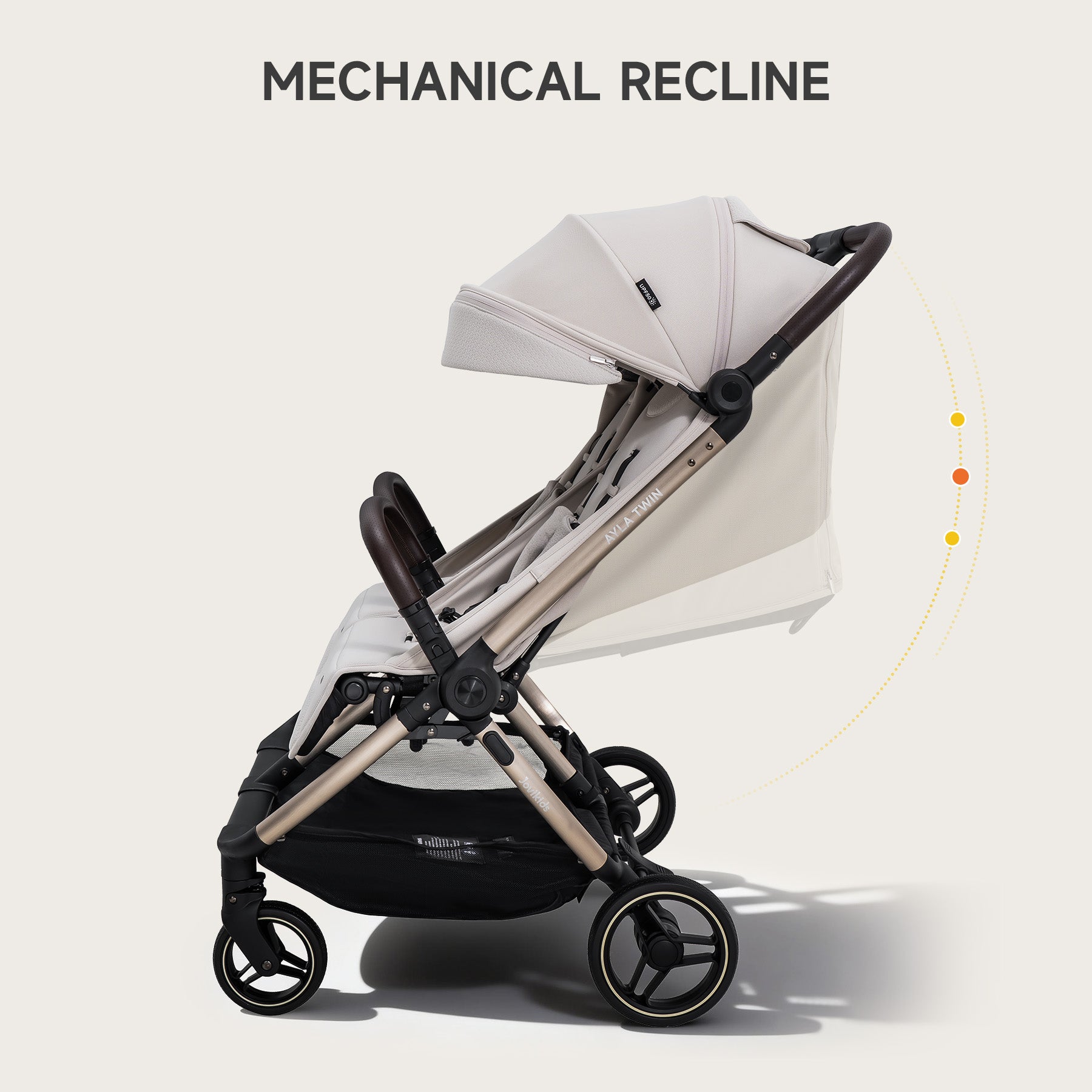 Jovikids Ayla Twins Lightweight  Stroller – One-Hand Fold