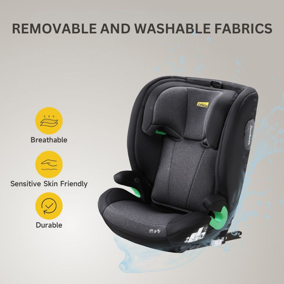 Jovikids LEON Car Seat ISOFIX, i-Size R129 Suitable for 100-150cm