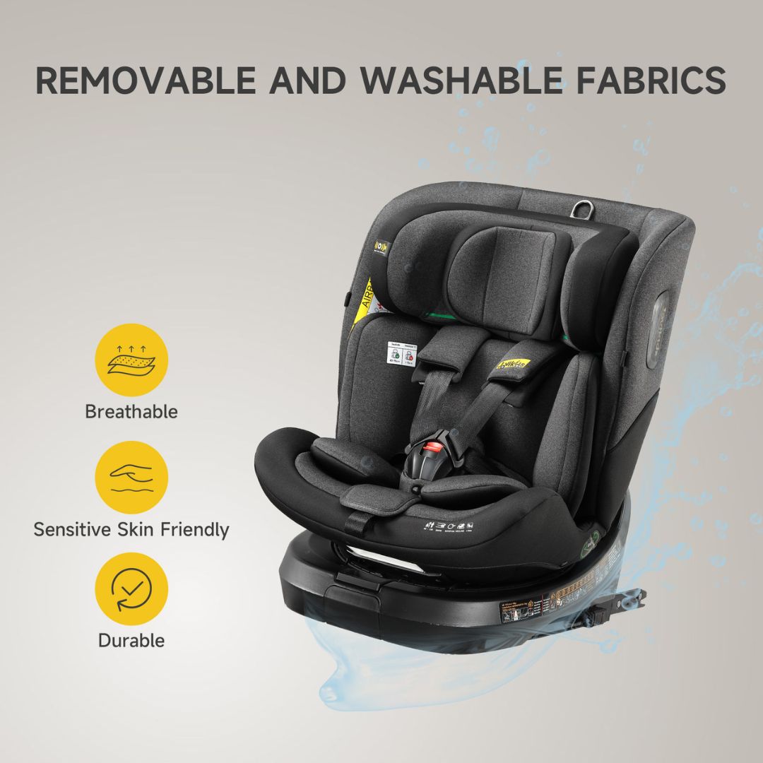 Jovikids Ranger TT 360° Rotating Car Seat i-Size, 40-150cm All-in-One 0-12 years