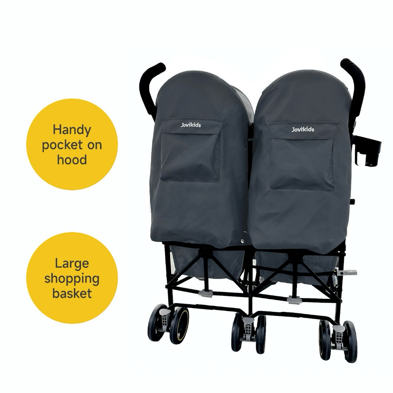 Seggiolino per bambini Jovikids CICI TT i-Size 76-150 cm Blu