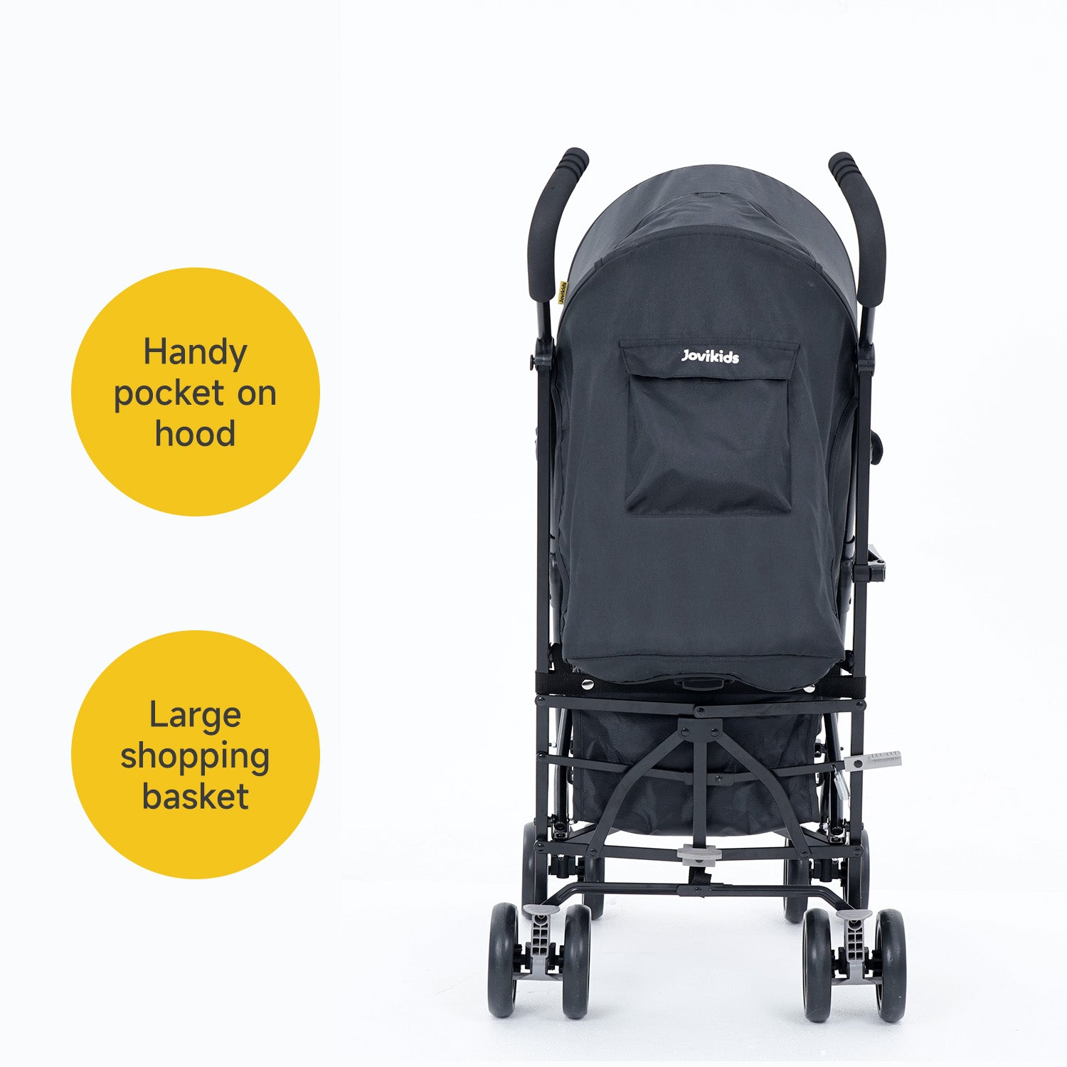 Jovikids Lightweight Baby Stroller Black