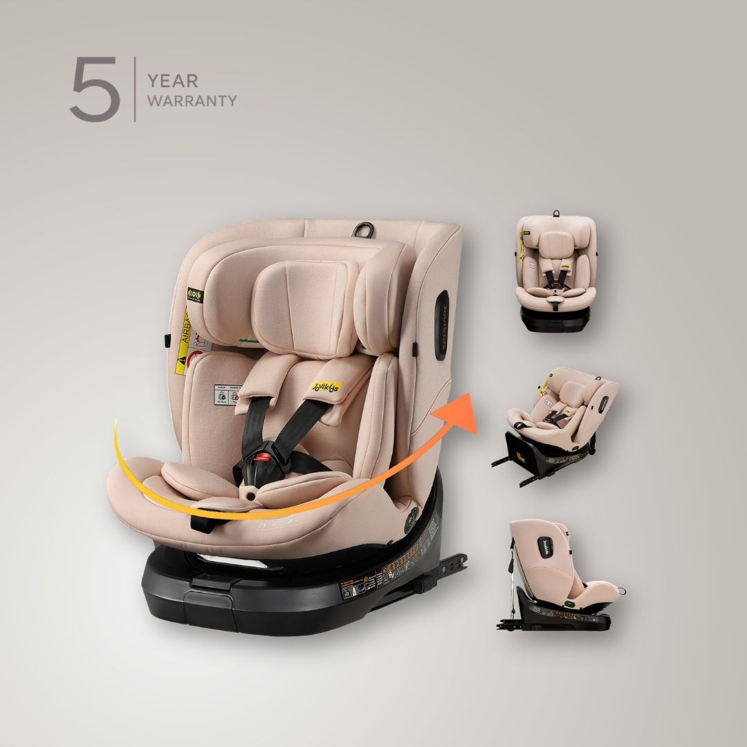 Jovikids Ranger TT 360° Rotating Car Seat i-Size, 40-150cm All-in-One 0-12 years