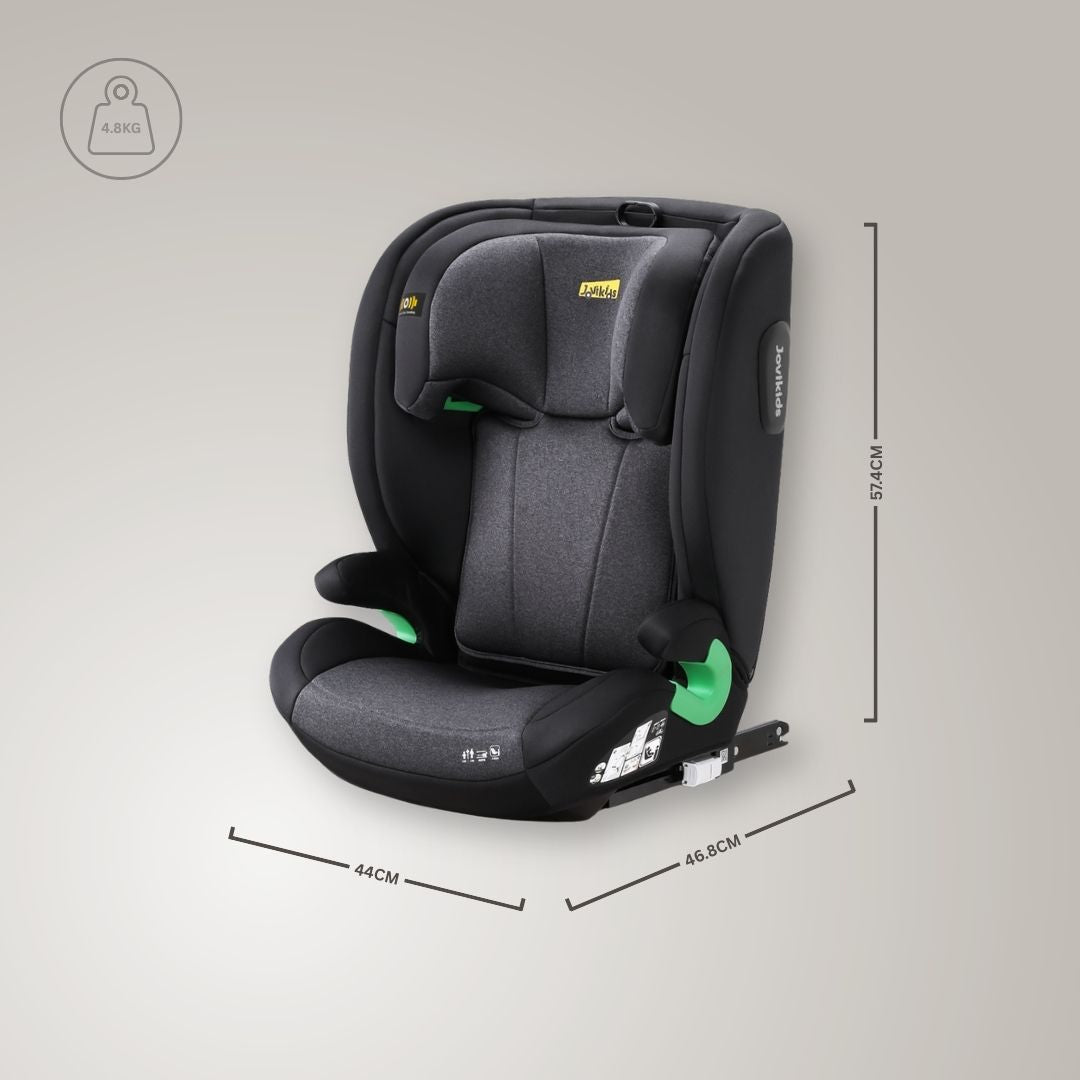 Jovikids LEON Car Seat ISOFIX, i-Size R129 Suitable for 100-150cm